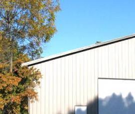 Гаражи из легких металлоконструкций - тип 2