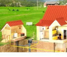 Газификация загородного дома - тип 3