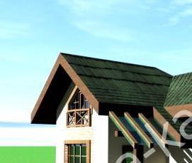 Газобетонные блоки для фасада - модель 1