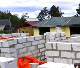 Газобетонные блоки для наружных стен - тип 1