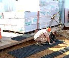 Газонная решетка Соты - модель 3