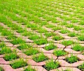 Газонная решетка вибропрессованная - вариант 1