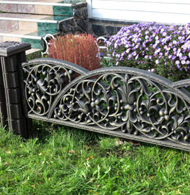 Газонное ограждение ЛЮКС