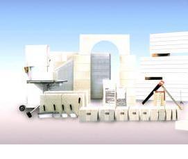 Газосиликатные блоки d300 - вариант 4