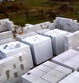 Газосиликатные блоки пенобетон - тип 1