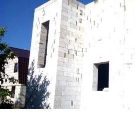 Газосиликатный блок 375 мм - модель 2