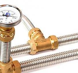 Газовая нержавеющая труба - вариант 2