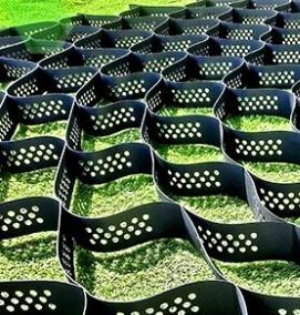 Георешетка 100х100 мм - вариант 1