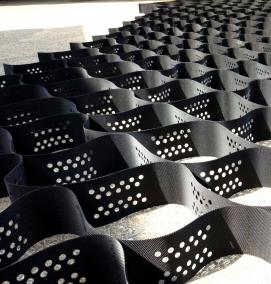 Георешетка 100х100 мм - вариант 3