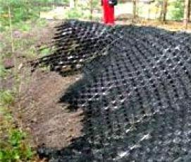 Георешетка для гравия - вариант 2