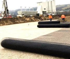 Геосетка для армирования асфальтобетона - модель 2