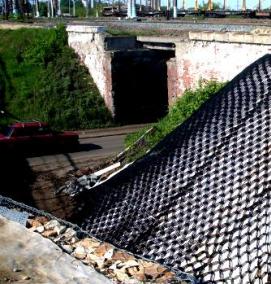 Геосетка для укрепления склонов - модель 1