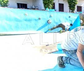 Геотекстиль для бассейна - модель 3