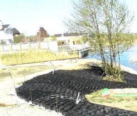 Геотекстиль для берега - модель 3