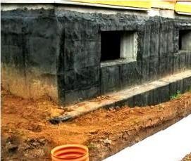 Геотекстиль для дренажной системы - модель 4