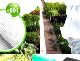 Геотекстиль для грядок - модель 2