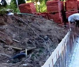 Геотекстиль для монолитной плиты - вариант 4