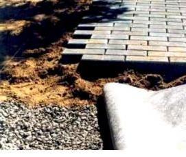 Геотекстиль для сада - вариант 4