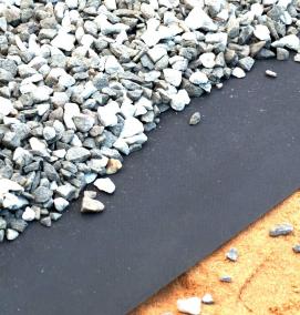 Геотекстиль для садовых дорожек - вариант 4