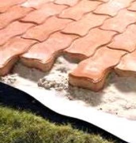 Геотекстиль для тротуарной плитки - тип 1