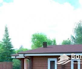 Геотекстиль под баню - вариант 4