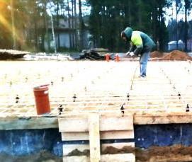 Геотекстиль под фундаментную плиту - вариант 4