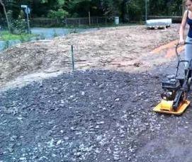 Геотекстиль под парковку - вариант 3