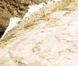 Геотекстиль под подушку фундамента - вариант 2