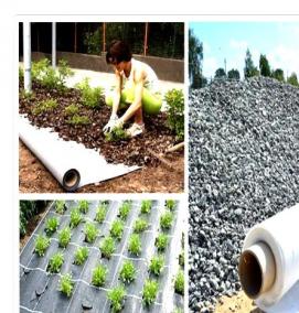 Геотекстиль серый - модель 1