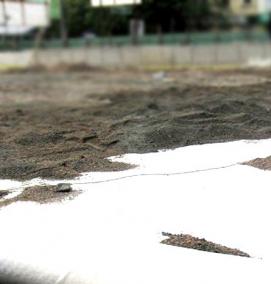 Геотекстиль серый - модель 2