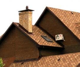 Гибкая черепица на стены - вариант 4