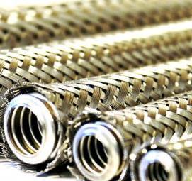 Гибкая нержавеющая труба гофрированная - модель 3