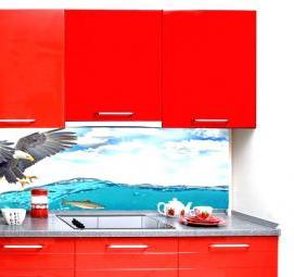 Гибкий фартук для кухни - модель 1