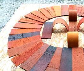 Гибкий облицовочный кирпич - тип 2