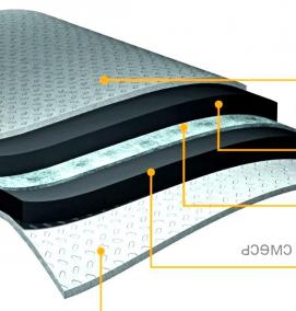 Гидроизоляция бетонных стыков - модель 4