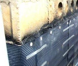 Гидроизоляция деформационных швов фундаментов - вариант 1