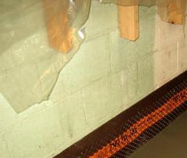 Гидроизоляция дубовых стен погреба снаружи - тип 4