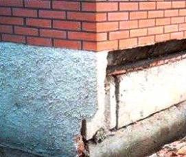 Гидроизоляция фундамента старого дома - модель 3