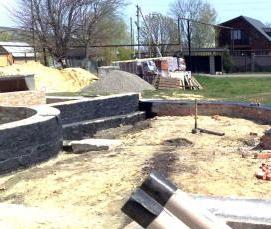 Гидроизоляция фундамента зимой - вариант 3