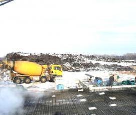 Гидроизоляция фундаментной плиты рулонными материалами - вариант 1