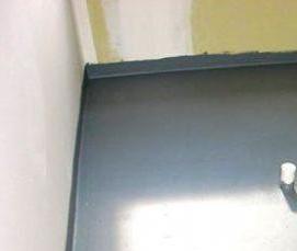 Гидроизоляция комнаты в квартире - тип 1