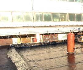 Гидроизоляция кровли гаража - тип 1