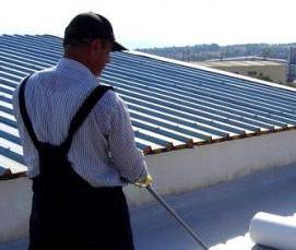 Гидроизоляция кровли гаража - тип 4