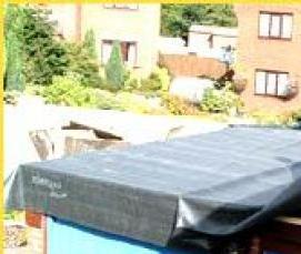 Гидроизоляция кровли гаража - тип 2