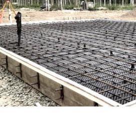 Гидроизоляция монолитной плиты - тип 3