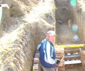 Гидроизоляция овощной ямы - тип 1