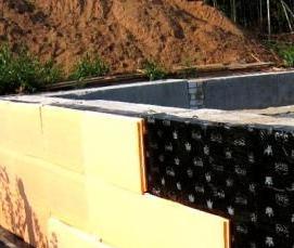 Гидроизоляция пенополистирола - тип 2