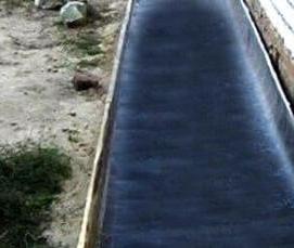 Гидроизоляция песком - модель 3