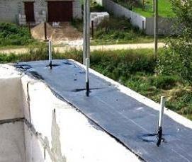 Гидроизоляция под газоблок - тип 1