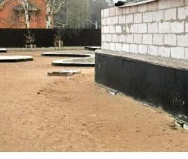 Гидроизоляция под газоблок - тип 4